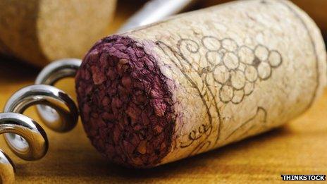 What does it mean if a wine is corked?